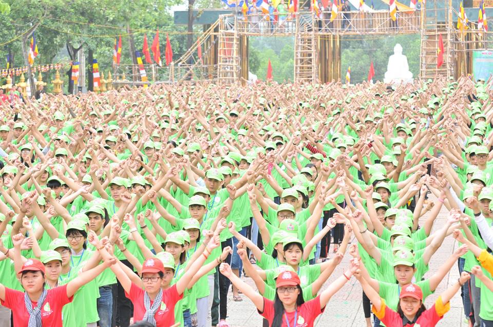 4.000 bạn trẻ tham gia hội trại Tuổi trẻ và Phật giáo