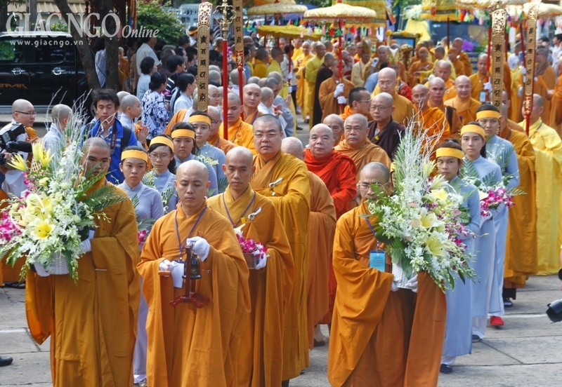 Lễ truy niệm & cung tống kim quan cố HT.Thích Đạt Đạo