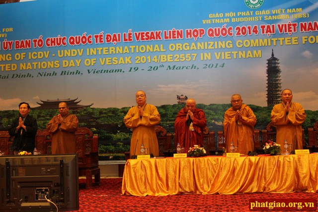 Ninh Bình: Hội nghị lần 2 Uỷ ban tổ chức Quốc tế Đại lễ Vesak 2014