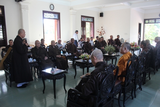 TT. Huế: Ban Thường trực BTS GHPGVN Tỉnh họp triển khai công tác Phật sự