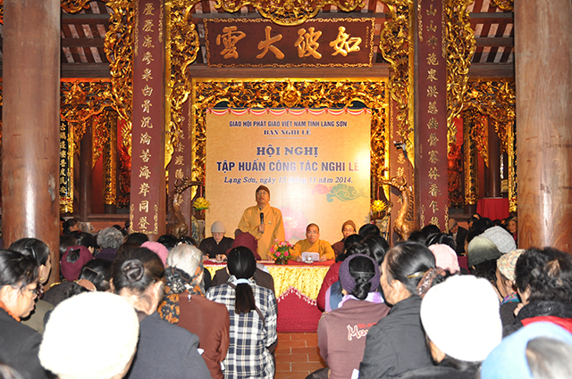 Lạng Sơn: Hội nghị tập huấn công tác nghi lễ