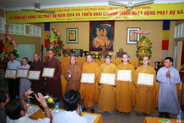 TP.HCM: BHD Phật Tử tổng kết Phật sự năm 2014