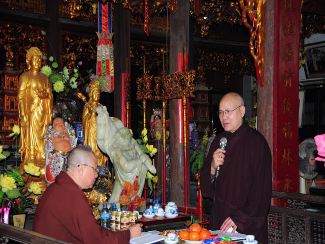 Hải Phòng: BTS quận Lê Chân tổng kết công tác Phật sự năm 2014