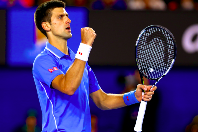 Novak Djokovic được biết tới là một trong những tay vợt có sự định tâm tuyệt vời nhờ thiền tập