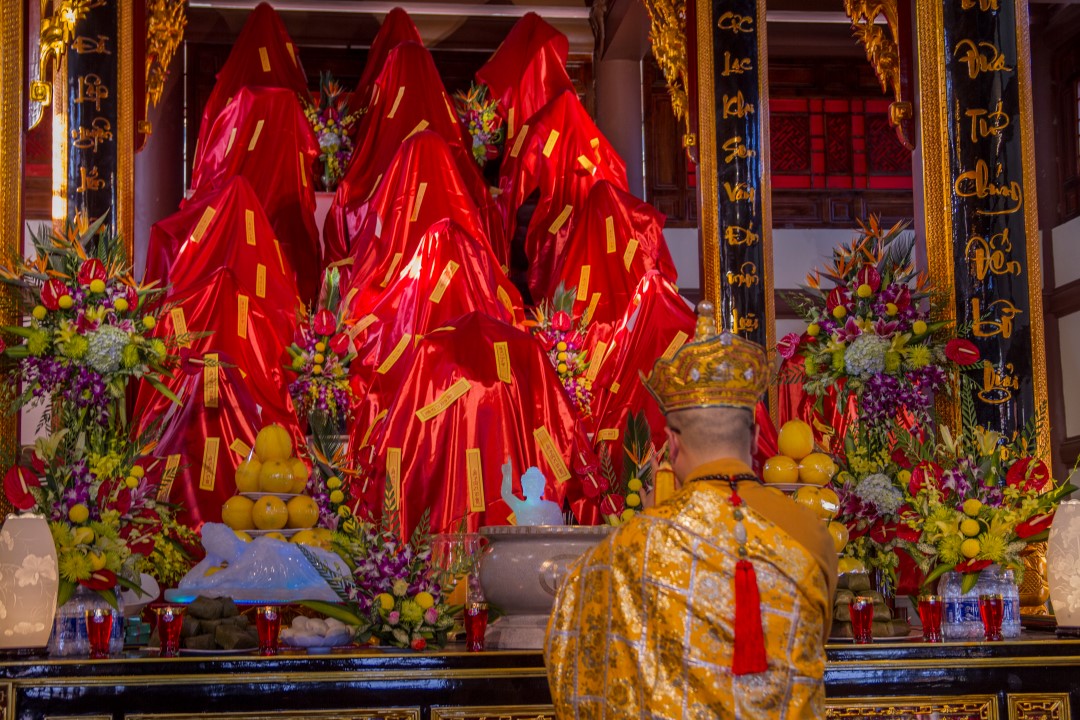 Nghệ An: Chùa Đại Tuệ an vị tượng Phật