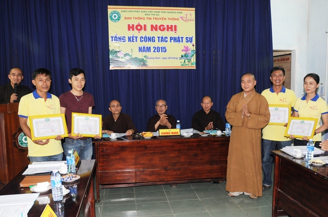 Quảng Nam: Ban TTTT tổng kết Phật sự 2015