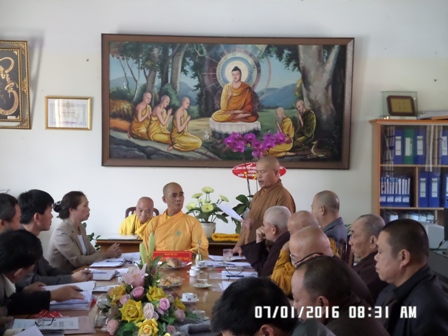 Lâm Đồng: Hội nghị tổng kết Phật sự năm 2015