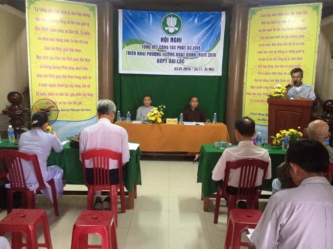 Quảng Nam: GĐPT huyện Đại Lộc tổng kết Phật sự