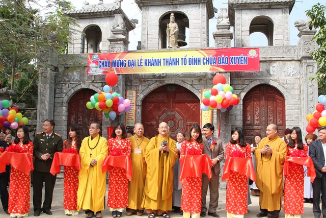 Hà Nội: Tổ Đình Đào Xuyên khánh thành giai đoạn I, gắn biển Di tích Cách mạng