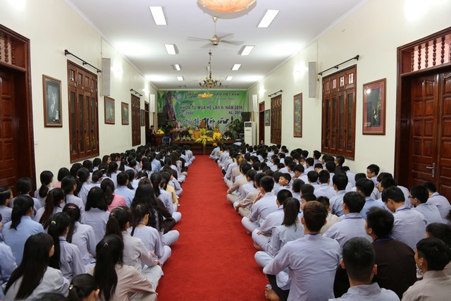 Bắc Ninh: Chùa Phật Tích khai mạc khóa tu mùa hè "Nếp Sống Đạo"
