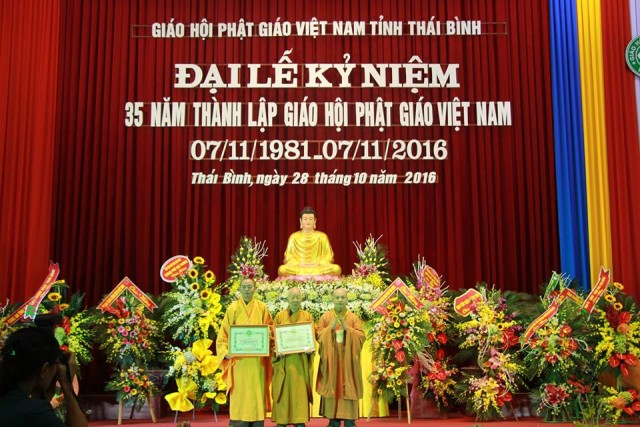 Thái Bình tổ chức Đại lễ kỷ niệm 35 năm GHPGVN