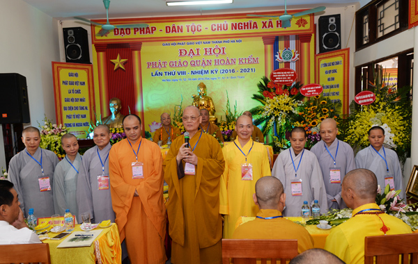 Hà Nội: Phật giáo Q.Hoàn Kiếm suy cử BTS nhiệm kỳ mới