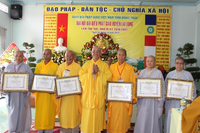 Đồng Tháp: Suy cử tân BTS Phật giáo huyện Lai Vung