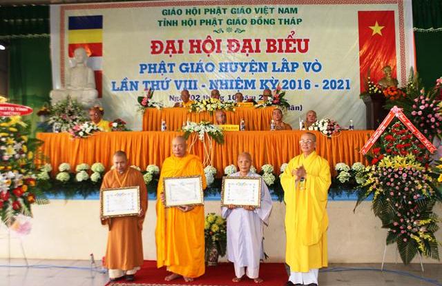 Đồng Tháp: Phật giáo huyện Lấp Vò suy cử tân BTS