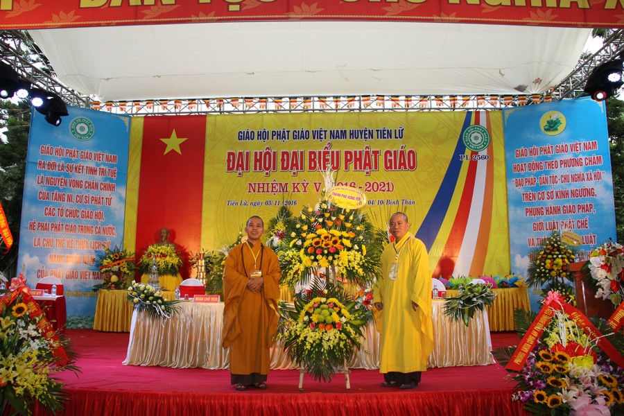 Hưng Yên: Đại hội đại biểu Phật giáo huyện Tiên Lữ lần thứ V