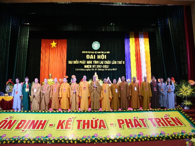 Trọng thể tổ chức Đại hội đại biểu Phật giáo tỉnh Lai Châu lần thứ II