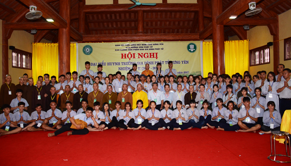 Hưng Yên: Hội nghị Huynh trưởng Gia đình Phật tử tỉnh nhiệm kỳ II 2017 - 2022