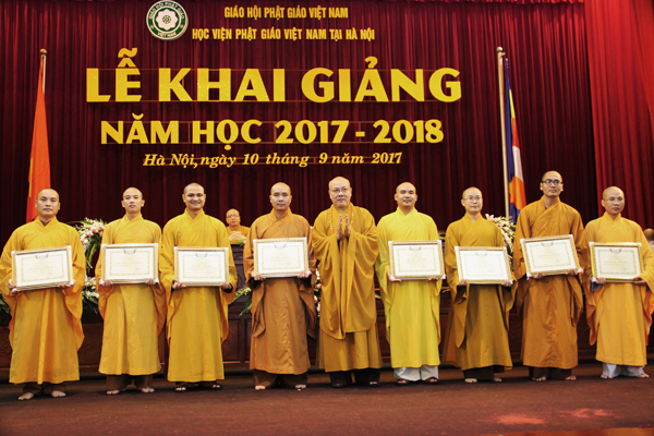Học viện PGVN tại Hà Nội khai giảng năm học mới