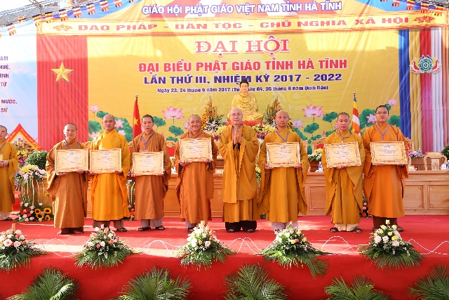 Phiên trù bị Đại hội Phật giáo tỉnh Hà Tĩnh lần thứ III