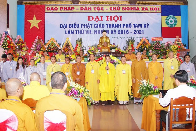 Quảng Nam: BTS Phật giáo TP.Tam Kỳ tổ chức đại hội