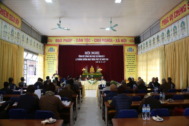 Hà Nội: Đông Anh tổ chức Hội nghị Tổng kết - Phương hướng hoạt động Phật sự 2018