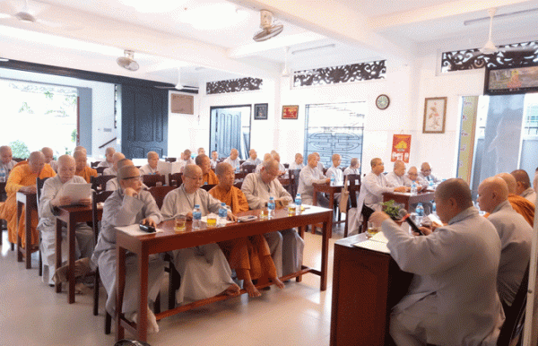 Tiền Giang: Phân ban Ni giới Họp chốt lại Kế hoạch Tổ chức Đại lễ Tưởng niệm Đức Thánh tổ Ni Đại Ái Đạo và chư Tiền bối Ni Việt Nam 2019