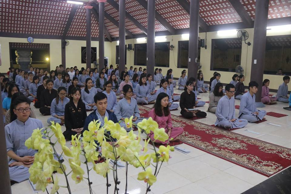 150 bạn trẻ về chùa Hòa Phúc dự hội trại