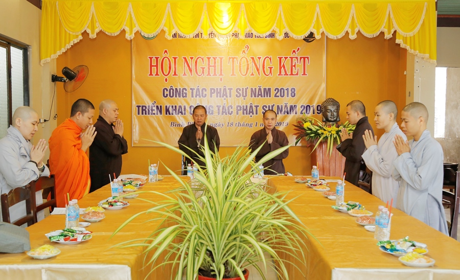 Bình Phước: Ban TT-TT tổng kết hoạt động Phật sự