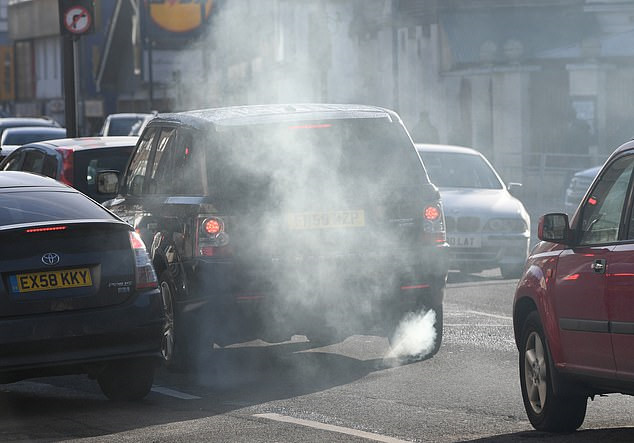 Khí thải từ các phương tiện giao thông có chứa nhiều chất độc hại. Ảnh: DailyMail.