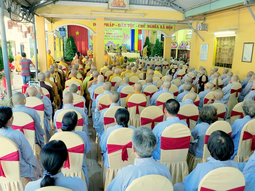 TP. HCM: Lễ Tổng kết công tác Phật sự năm 2018 của Phật giáo huyện Củ Chi