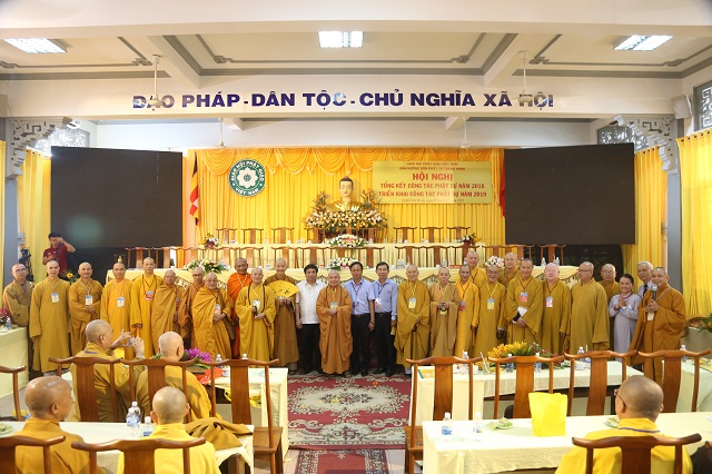 Tp.HCM: Ban HDPT T.Ư tổng kết - triển khai công tác Phật sự 2018 - 2019