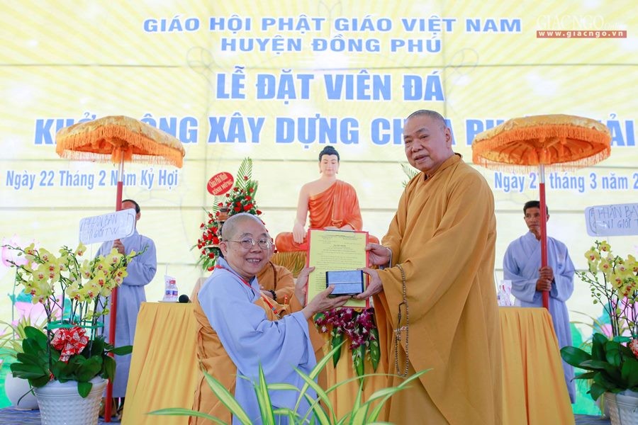 Bình Phước: Bổ nhiệm trụ trì chùa Phước Hải