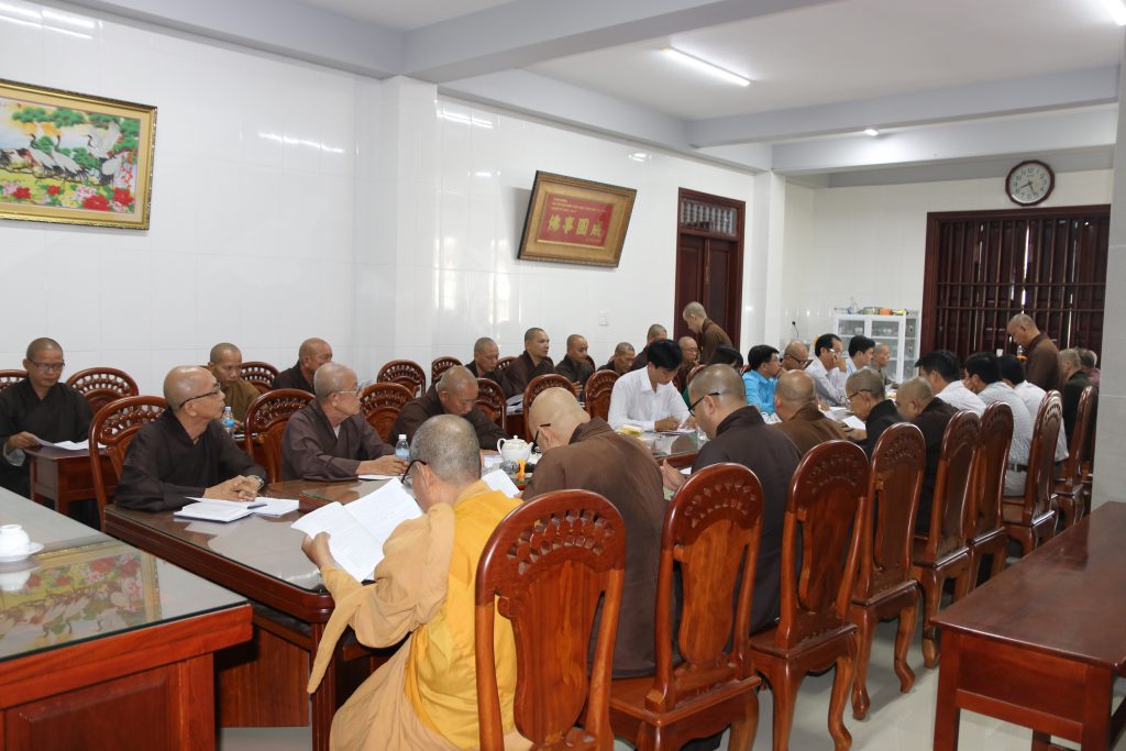 Bến Tre: Phật giáo tỉnh họp triển khai chương trình tổ chức Đại lễ Phật Đản LHQ Vesak 2019 với chính quyền tỉnh