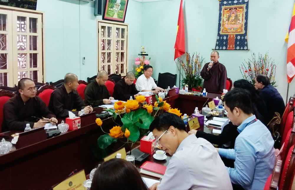 Hà Nội: Họp bàn công tác đón tiếp đại biểu tham dự Đại lễ Phật đản LHQ – Vesak 2019