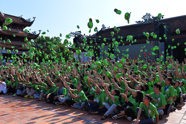 1500 tình nguyện viên tham dự hội trại "Tình đất phương Nam" tại Thiền viện Trúc Lâm Phương Nam