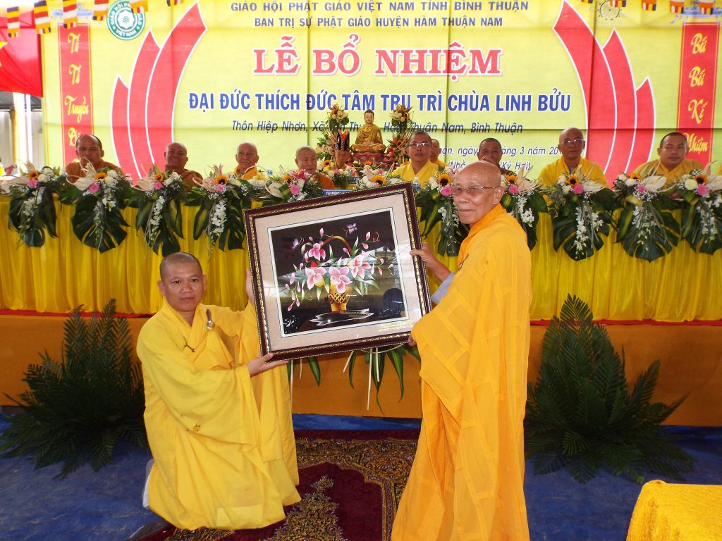 Bình Thuận: Lễ Bổ nhiệm Đại đức Thích Đức Tâm trụ trì chùa Linh Bửu
