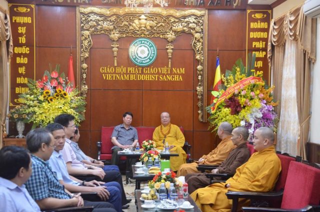 Hà Nội: Bộ Công An thăm và chúc mừng Đại lễ Phật đản LHQ – Vesak 2019