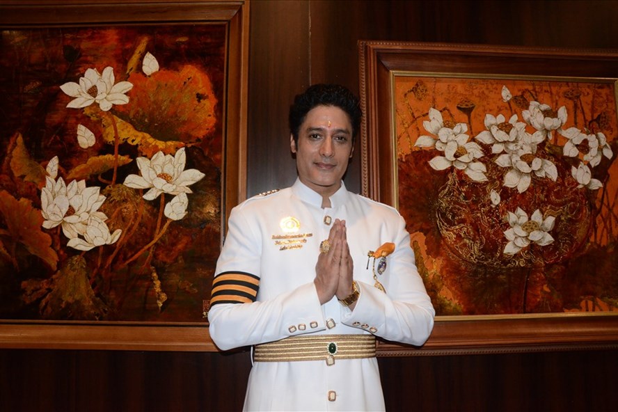 Diễn viên Gagan Malik - người đóng vai đức Phật Thích Ca Mâu Ni trong phim “Cuộc đời đức Phật”. Ảnh: HN