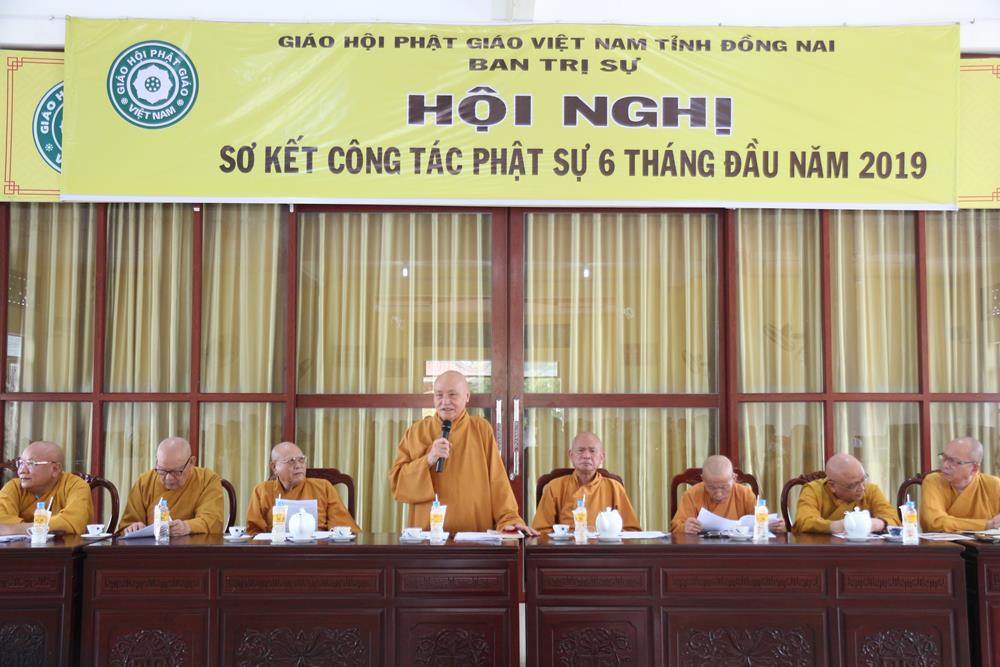 HT.Thích Nhật Quang phát biểu