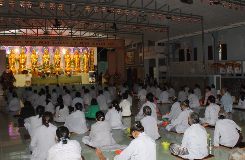 Quảng Nam: Phật giáo Duy Xuyên bế mạc khóa tu An lạc lần thứ VI trong niềm hoan hỷ