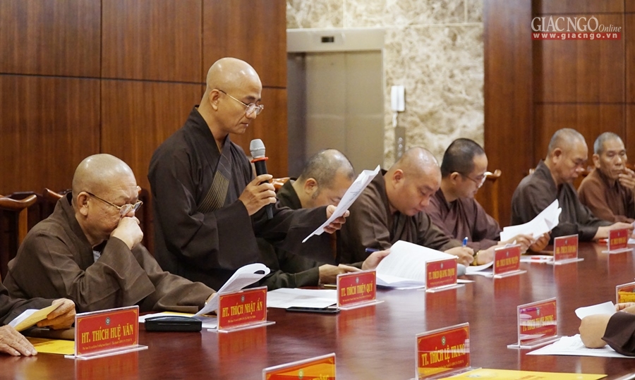 Phật giáo TP.HCM thảo luận Phật sự 6 tháng cuối năm