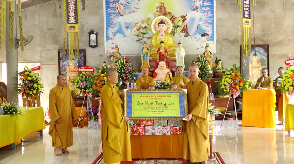 Kiên Giang: Đại lễ Vu lan Báo hiếu và bổ nhiệm trụ trì chùa Quang Minh