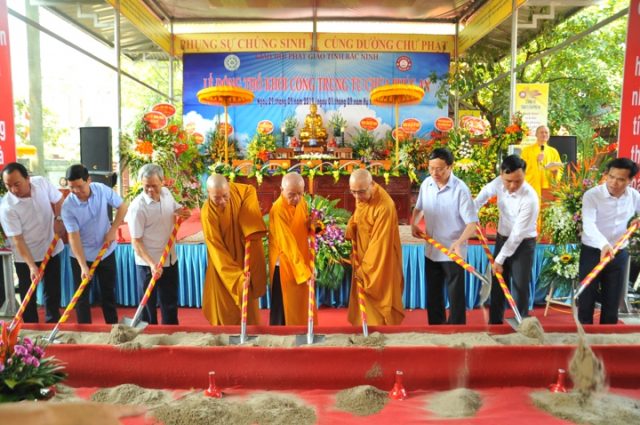 Bắc Ninh: Đại lễ động thổ khởi công trùng tu chùa Phúc An