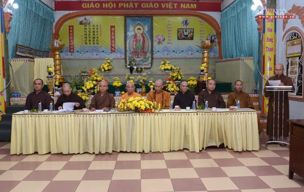 Ban Thường trực BTS Phật giáo TP.HCM thăm, làm việc tại Q.1