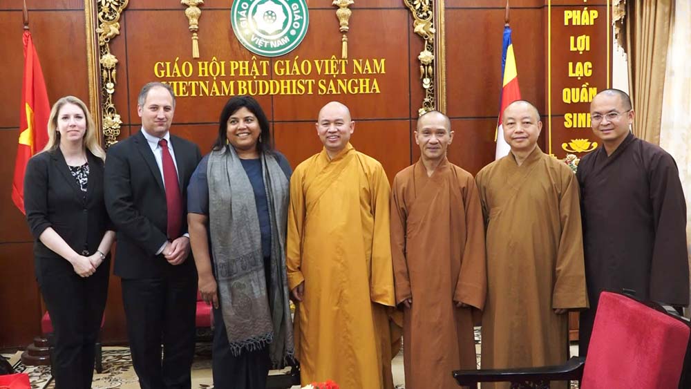 Hà Nội: GHPGVN tiếp đoàn Ủy ban Tự do Tôn giáo quốc tế Hoa Kỳ (USCIRF)
