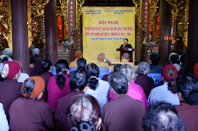 Phật giáo tỉnh tổ chức Hội nghị Tuyên truyền kết quả ĐHĐB Toàn Quốc MTTQVN, nhiệm kỳ 2019 - 2024