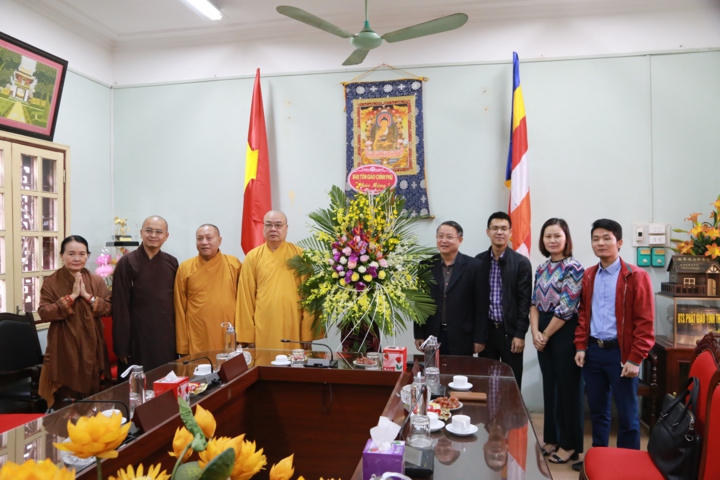 Hà Nội: Ban tôn giáo Chính phủ chúc mừng 38 năm thành lập GHPGVN