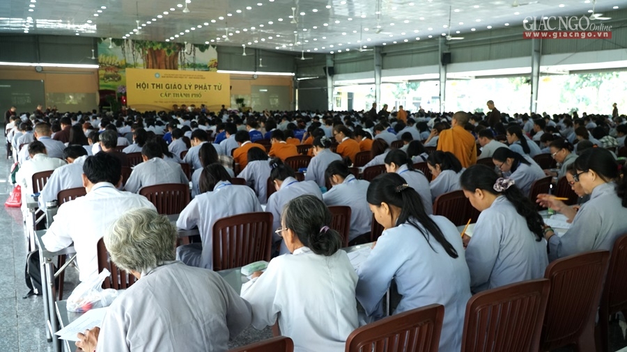 TP.HCM: Gần 3.000 Phật tử dự Hội thi Giáo lý cấp Thành phố