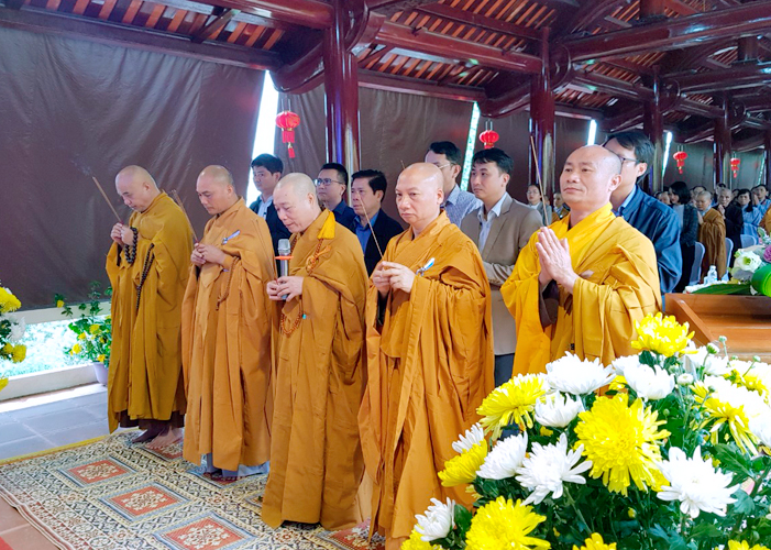 Phật Giáo Hà Tỉnh: Lễ tưởng niệm Phật Hoàng Trần Nhân Tông và hiệp kỵ Chư Vị Tổ Sư