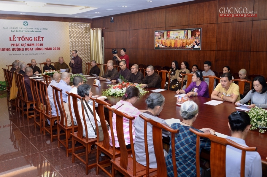TP.HCM: Ban TT-TT tổng kết hoạt động Phật sự năm 2019